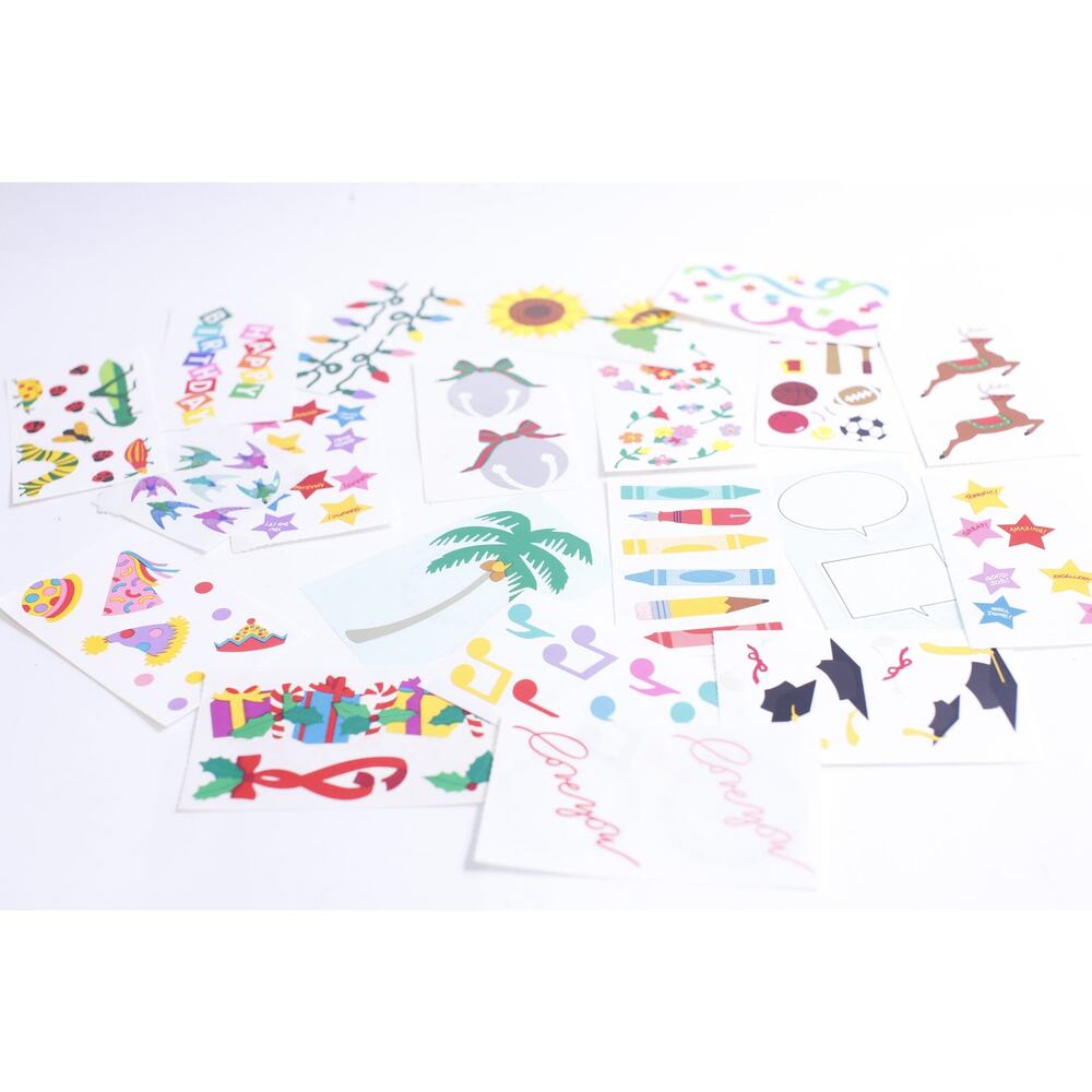 Mrs Grossman, Sticker Collection, Birthday, Christmas, Graduation, Insects,